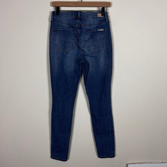 2/$30 7 for all Mankind Mid Rise Skinny Jeans 4 - Picture 3 of 3